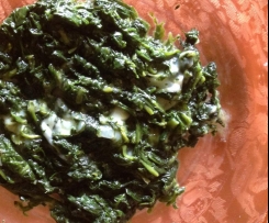 Spinaci filanti " 4 giri nel Bimby "