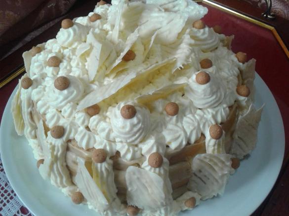 torta bavarese caffè e arancia