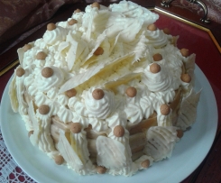 torta bavarese caffè e arancia