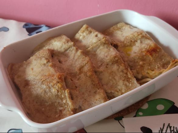 Crespelle  ricotta e funghi