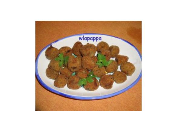 Polpette di melanzane, tonno e menta
