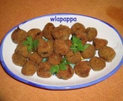 Polpette di melanzane, tonno e menta