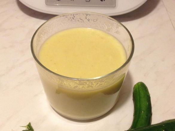 Vellutata di cetrioli allo yogurt 