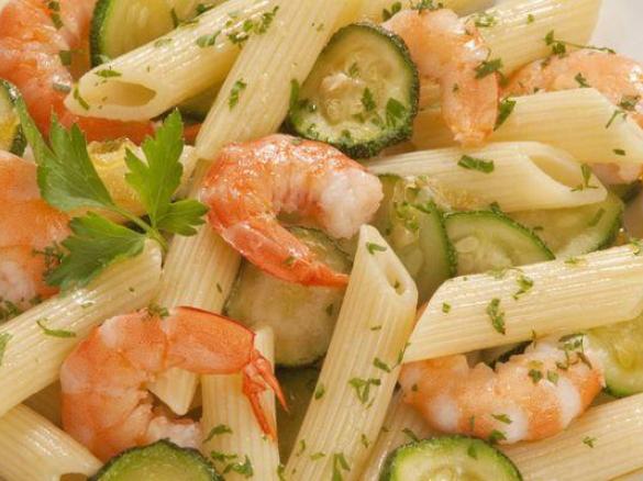 Zucchine e Gamberetti (Salsa per Pasta)