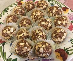 Tartufini di avena e banana