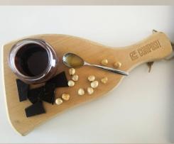 CREMA DI NOCCIOLE E CIOCCOLATO SENZA ZUCCHERO NE OLIO