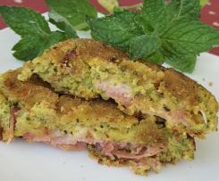 Burger di zucchina farcita