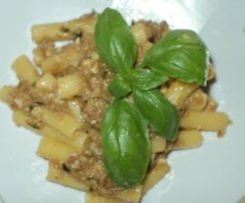 Sedanini con pesto di melanzane