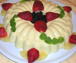 bavarese mentolata ai frutti di bosco