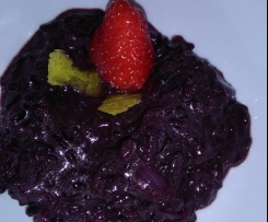 Risottino avocado, fragola e finocchio