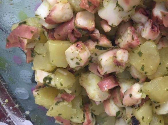 Insalata di polipo e patate