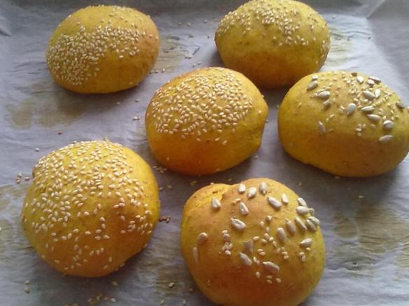 panini soffici alla zucca