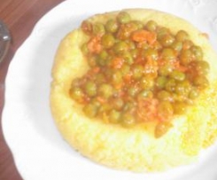 TONNO E PISELLI CON POLENTINA