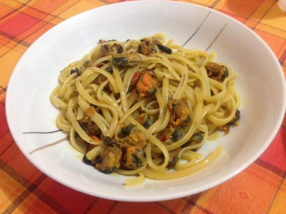 Linguine con le cozze