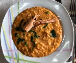 Risotto alla crema di scampi
