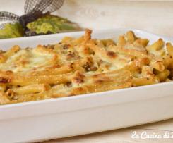 Pasta al forno alla salsiccia
