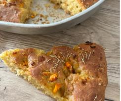 Focaccia morbida alla zucca