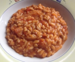 Risotto con lenticchie