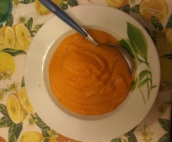 Crema di carote e zenzero