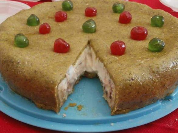 Cassata al forno di 'marzapistacchio'