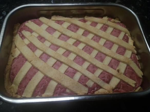 Crostata fragole e ricotta senza zucchero (con eritritolo)