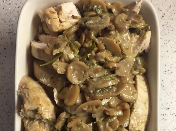 ARROSTO DI TACCHINO CON I FUNGHI