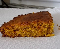 Torta vegana di carote e mandorle