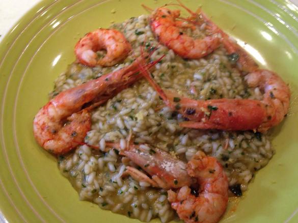 Risotto Gamberi e Profumo di LImone