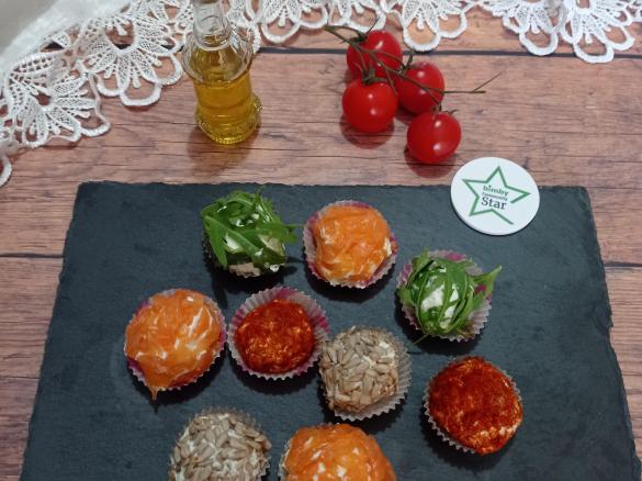 PASTICCERIA ASSORTITA DI TARTUFINI SALATI ~~ contest cena davanti alla TV ~~