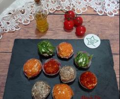 PASTICCERIA ASSORTITA DI TARTUFINI SALATI ~~ contest cena davanti alla TV ~~