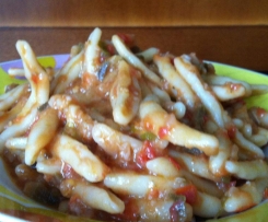 Fusilli al sugo di melanzane
