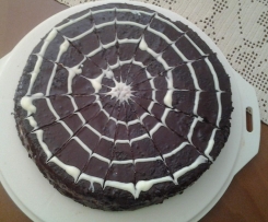 Torta golosa di cioccolato e panna