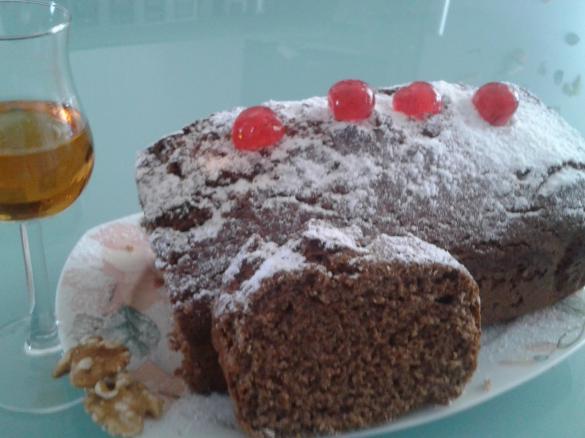 Plumcake integrale miele e noci