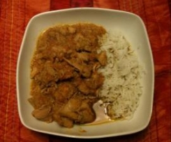 Bocconcini di petto di pollo allo zenzero