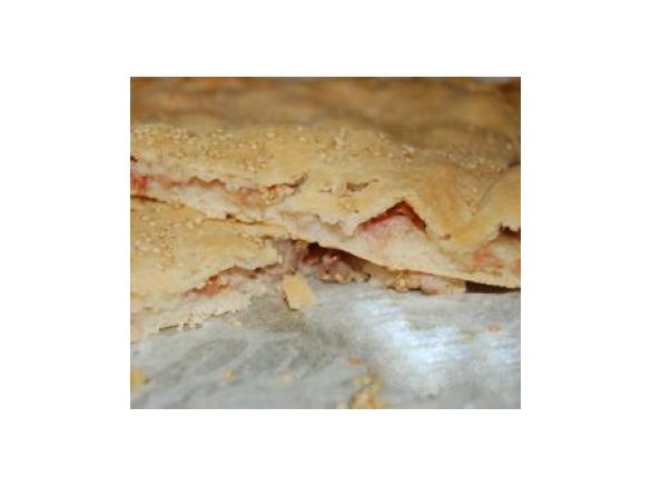 Focaccia Farcita al Sesamo e Formaggio Spalmabile