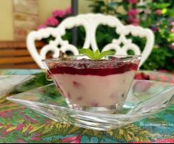 Crema di riso alle ciliegie