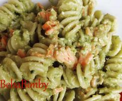 FUSILLI SALMONE E ZUCCHINE
