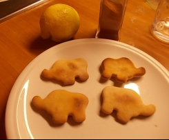 Biscotti integrali al profumo di limone e cannella
