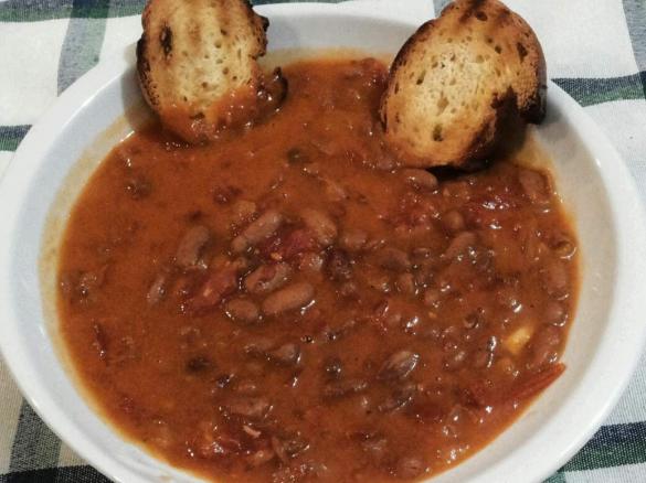 Fagioli piccanti vegan alla messicana