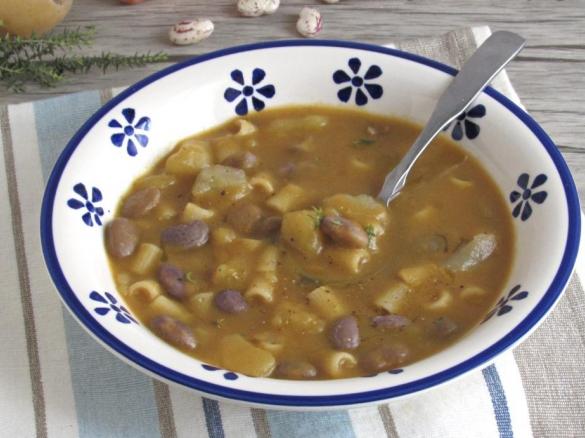 Pasta Fagioli ceci e patate