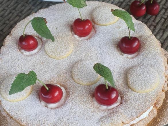 Crostata ricotta e ciliegie "contest ciliegie"