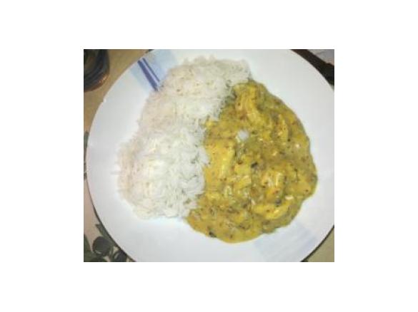 pollo alle nocciole e curry