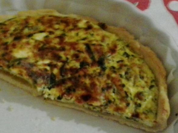 torta salata con ricotta e bietole