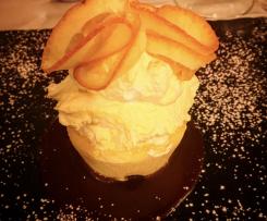 Panna cotta ricotta zafferano e arancia / Contest Ristorante