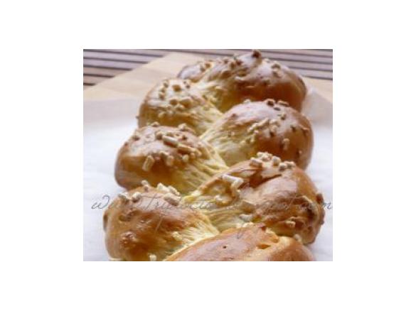 Treccia dolce al latte