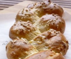 Treccia dolce al latte