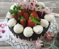 Torta drip cake senza glutine