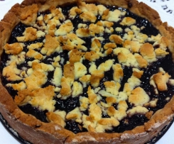 Crostata di kamut, burro di soia e sciroppo di agave