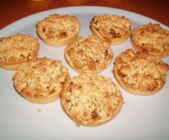 tortini di mela e pera alla cannella