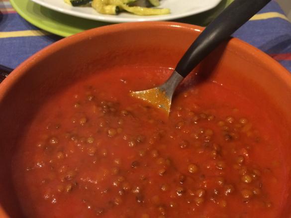 Lenticchie al sugo (in umido)